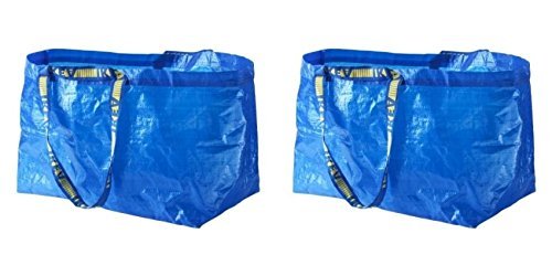 Amazon｜フラクタ FRAKTA キャリーバッグ L ブルー イケア IKEA 201